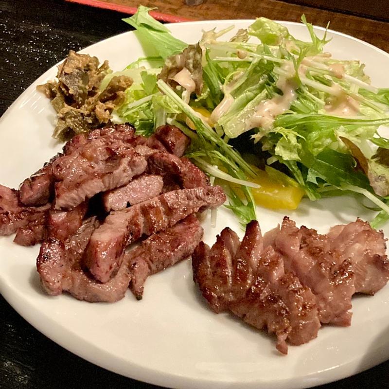 牛タントロタン食べ比べランチ(炭火屋 ほり江)