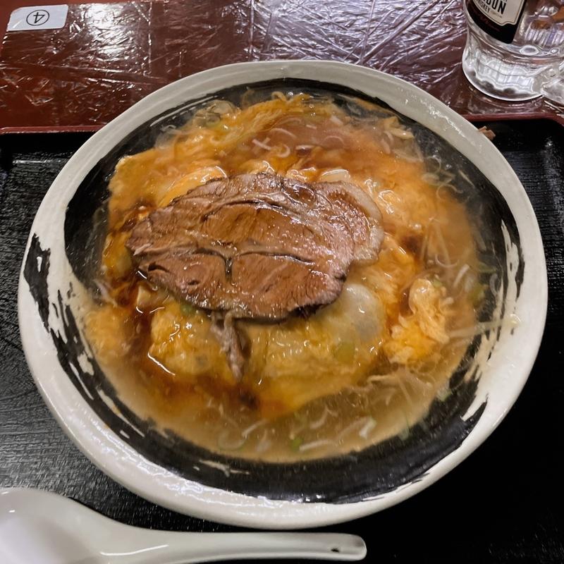 でっかいチャーシュー天津飯(玉川屋酒店 )