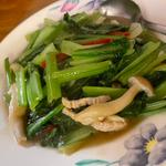 野菜炒め(水餃子 青島食堂)