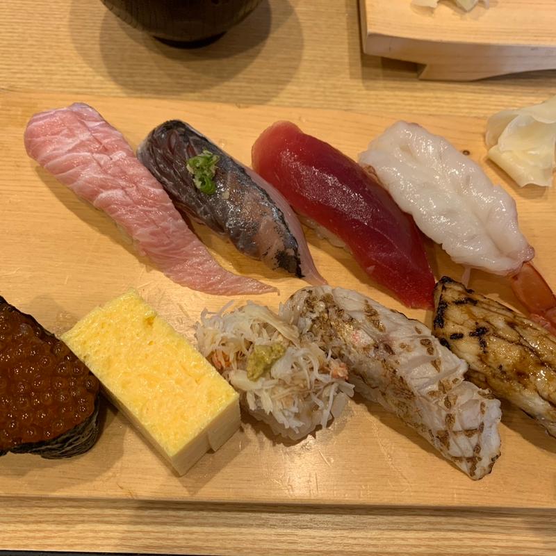 寿司盛り合わせ(大和寿司)