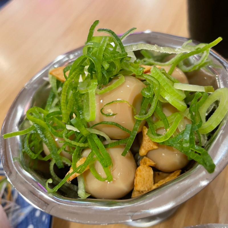 うずらニンニク醤油漬け(日本栄光酒場 ロッキーカナイ 浅草横町)