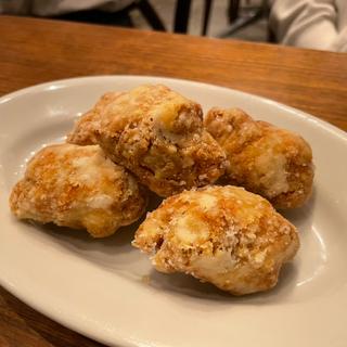 豆腐麹に漬けた鶏の唐揚げ(豆富食堂)