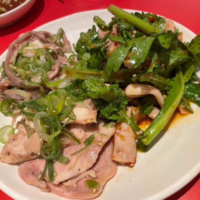 刺し盛り(焼肉 冷麺 かめちゃん)