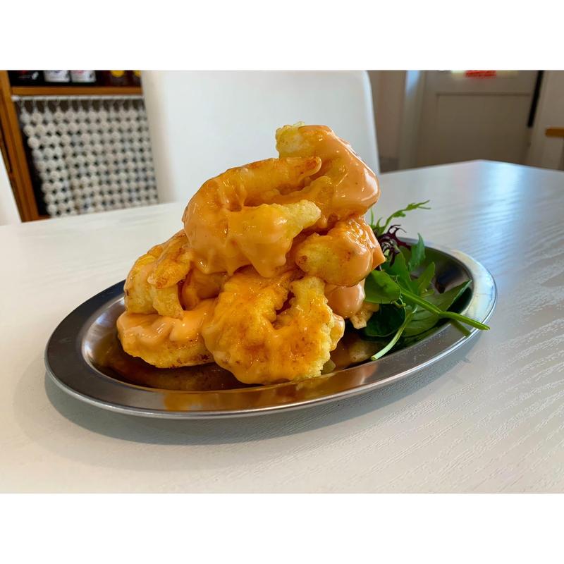 本日のおすすめ　エビマヨ(おうちごはん わりかん)