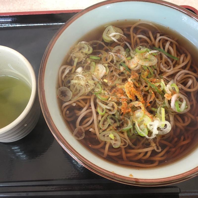 かけそば(YASMOCCA 野呂PA (下り))