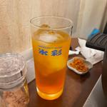 夕張メロンサワー(焼いてもらうジンギスカン専門店 大門ひつじ亭 駅前店)