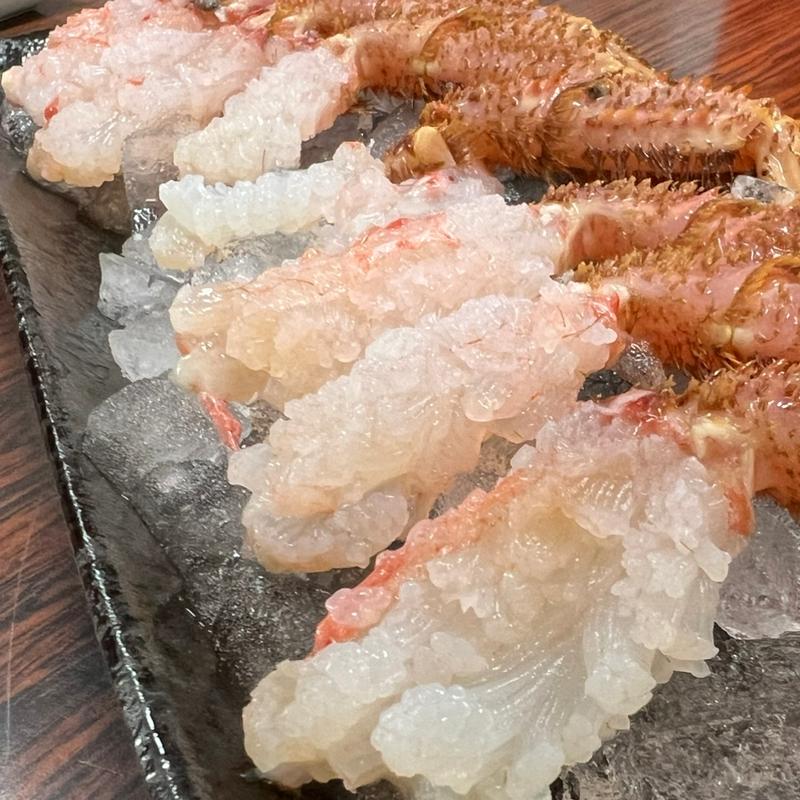 毛ガニ刺し身(福田商店)
