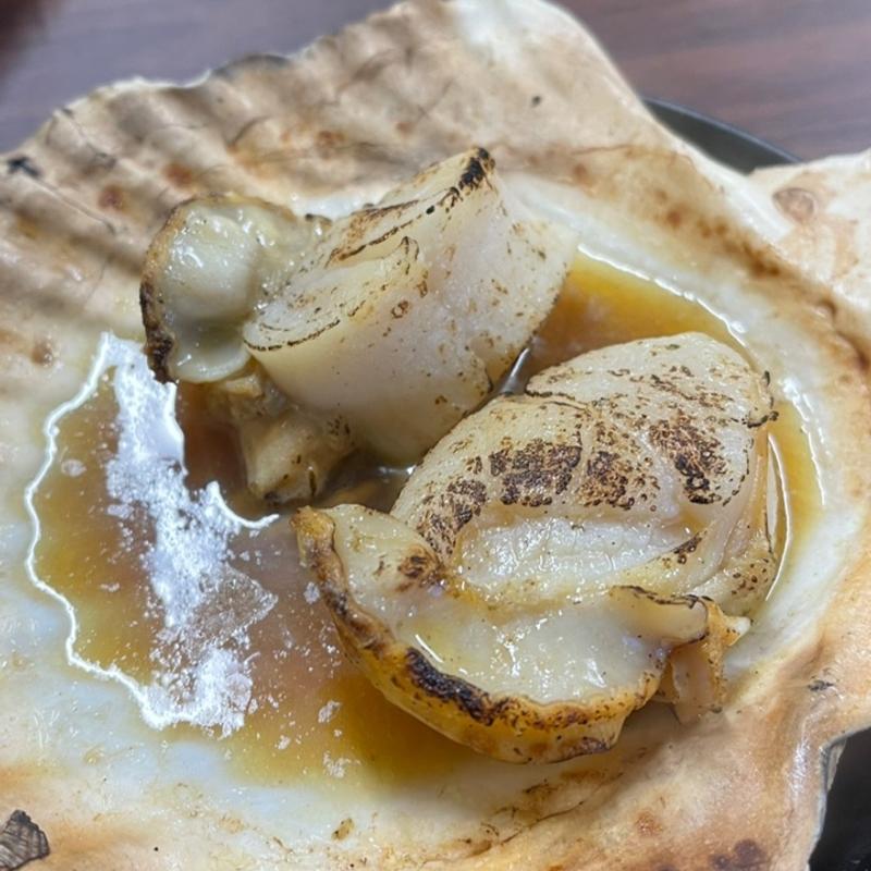 ホタテ焼き(㈱海真)