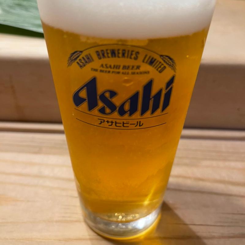 サッポロクラシック樽生中(清寿司 函館)