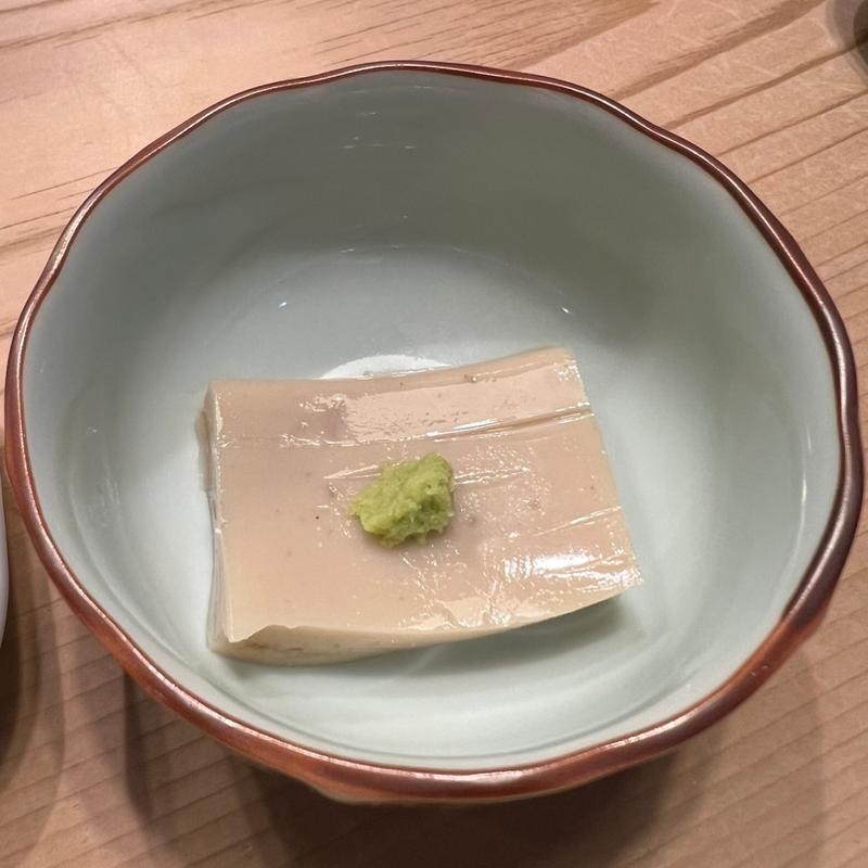 鱈の白子の葛寄せ(清寿司 函館)