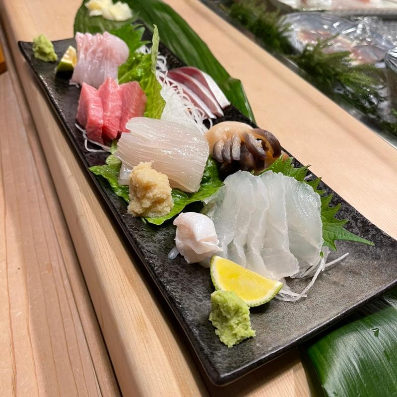 刺し身盛りあわせ(清寿司 函館)