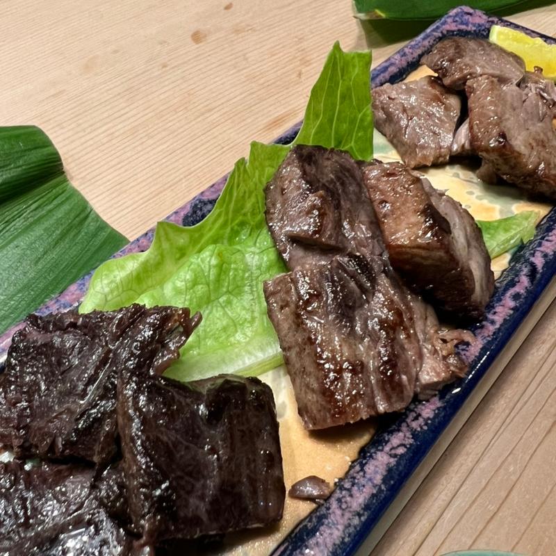 鮪炙り三種(清寿司 函館)