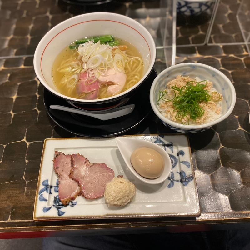 一周年セット(特級鶏蕎麦龍介もてぎ)