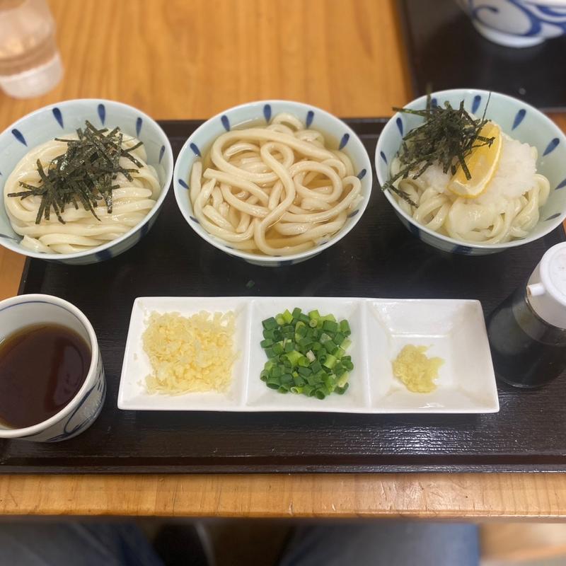 うどん食べくらべ  3種(丸まさ )