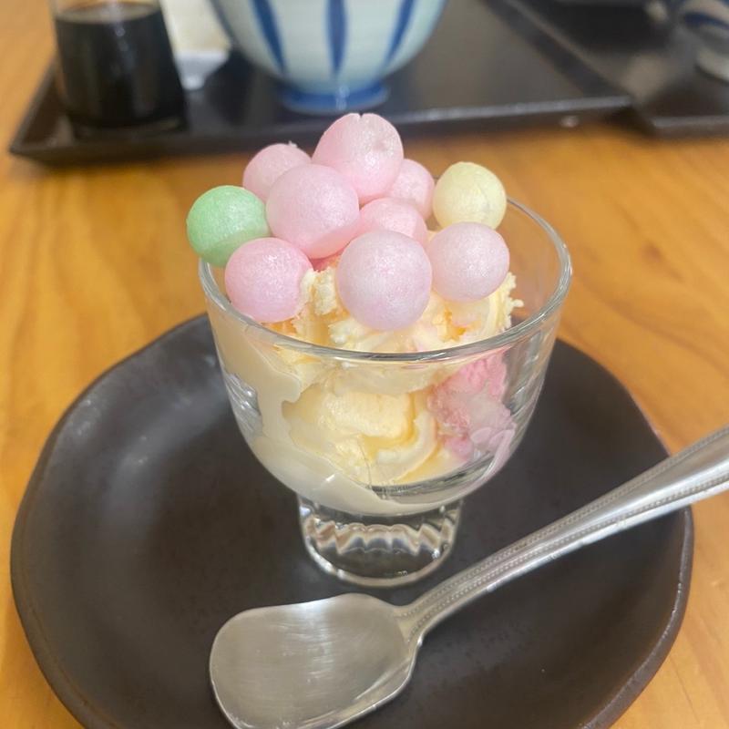 おいりアイス ストロベリーバニラ味(丸まさ )