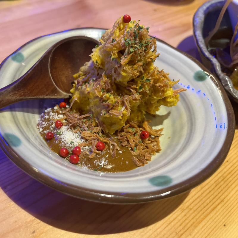 カレーポテトサラダ(大衆酒場 オードリー)