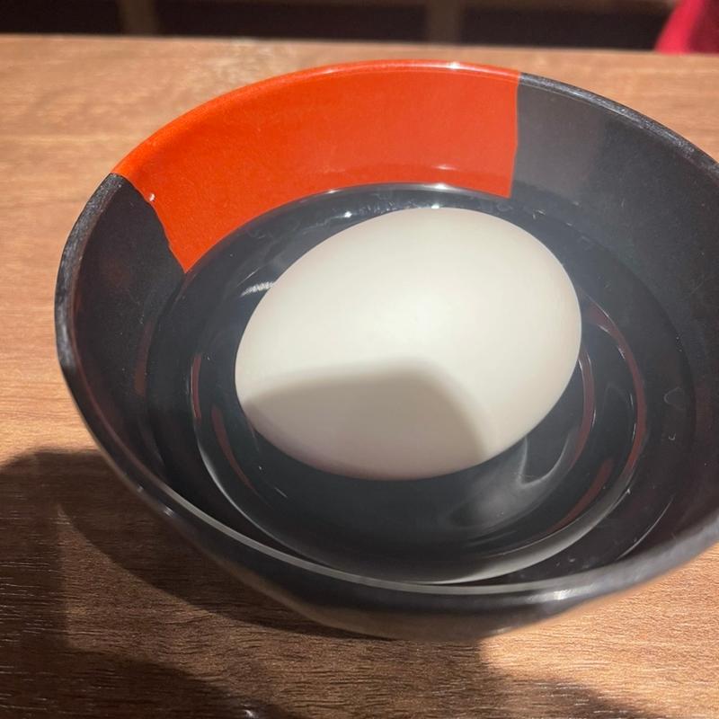 半熟塩ゆでたまご(一蘭 神戸玉津店)