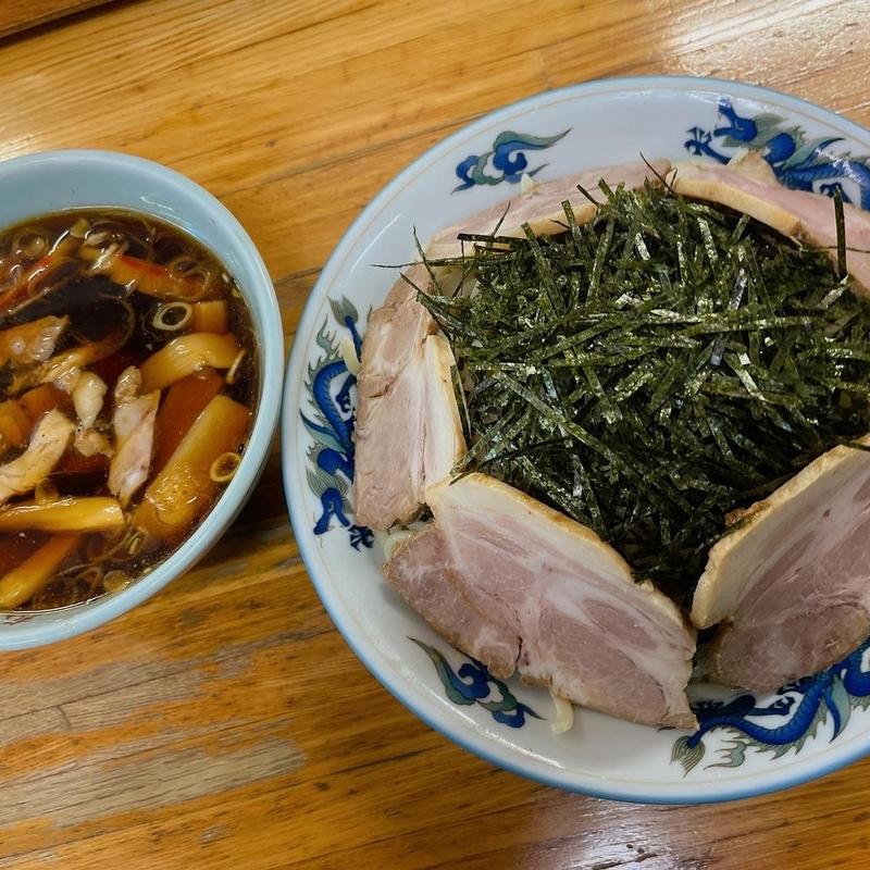 ザルチャーシュー大盛り(つけそば丸長)
