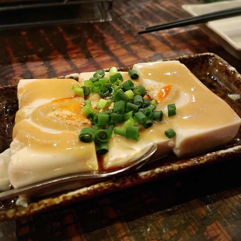 すごい冷奴(魅惑の七輪 らんまん （ミワクノシチリンランマン）)