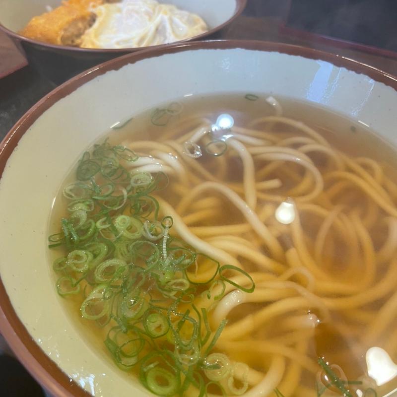 うどん　ミニ丼セット(道楽うどん)