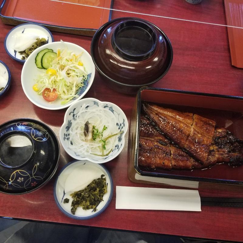 特上うな重(お店の名前忘れました)