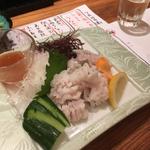 ハモの湯引き梅肉和え(壱藤)