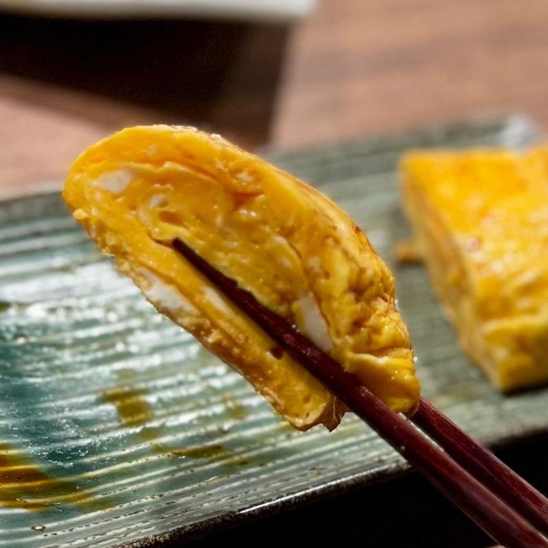 出汁巻き玉子(鉄板焼 工藤)