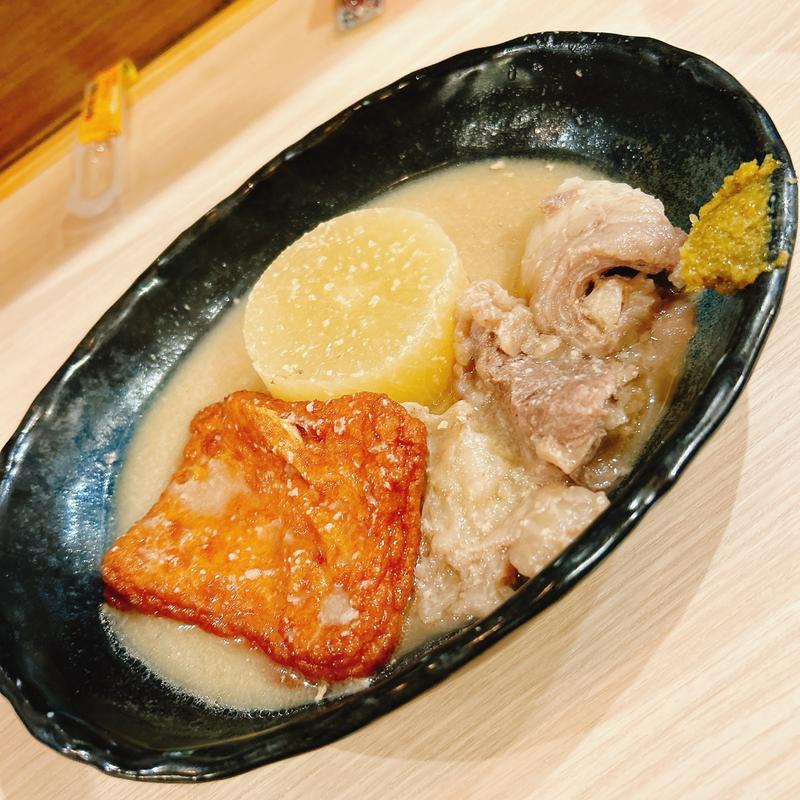 粕汁おでん(うまいサケうまいアテ サツマヤ)