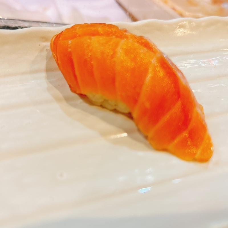 にぎり寿司 キングサーモン(立ち寿し まんぷく)