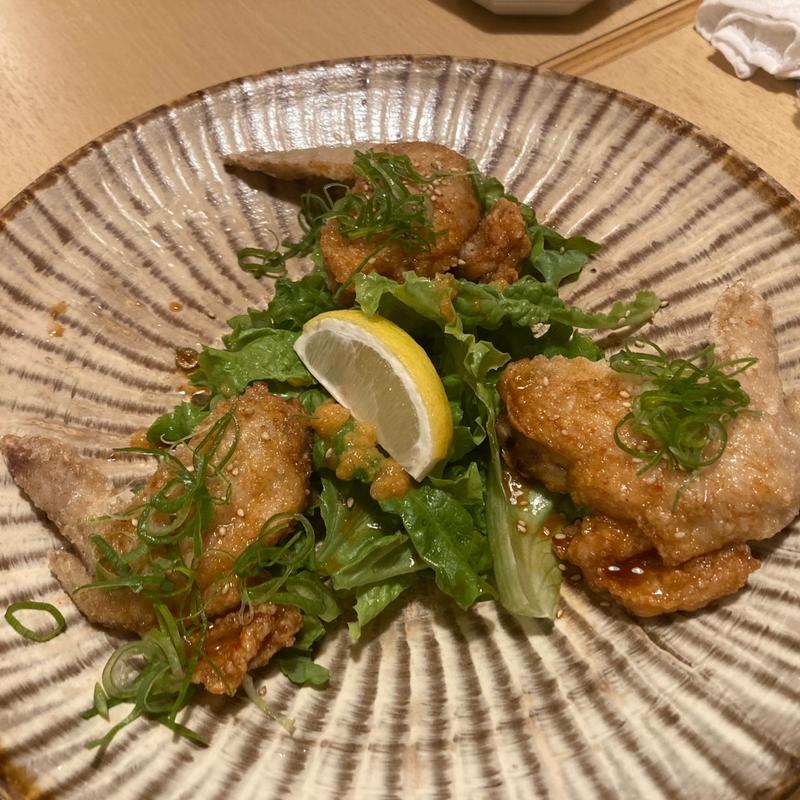 手羽先ピリ辛揚(旬菜亭 昌)