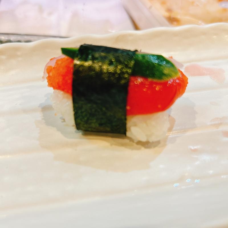 にぎり寿司 たらこ(立ち寿し まんぷく)