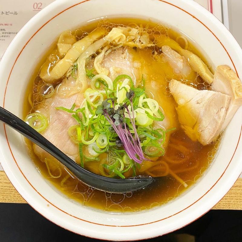 中華そば・餃子定食(東京ギョーザスタンドウーロン)