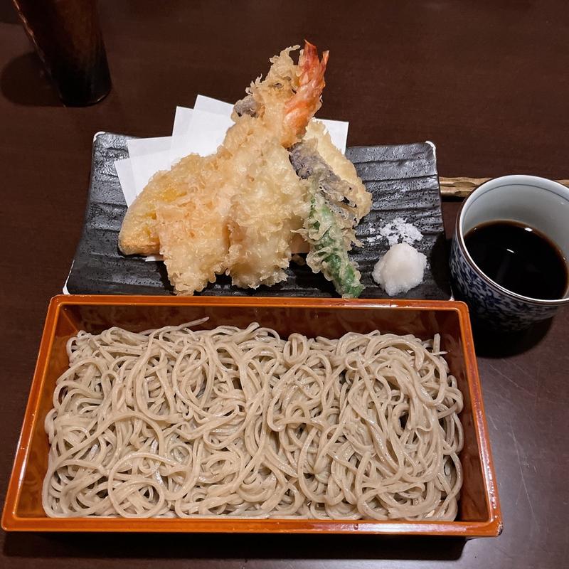 天ざる(手打蕎麦割烹 山せみ)