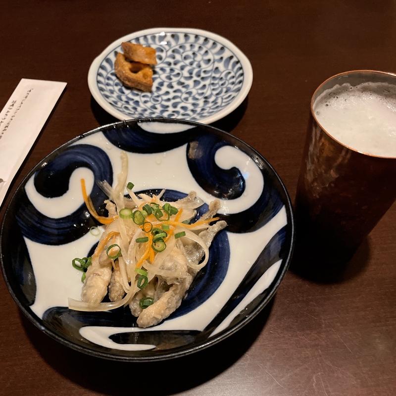 アジ南蛮漬け(手打蕎麦割烹 山せみ)