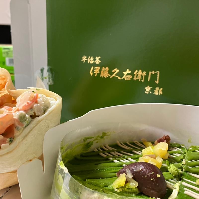 宇治茶伊藤久右衛門（京都）と海老のカクテルサラダ(セブン-イレブン 浜松高丘東２丁目店)