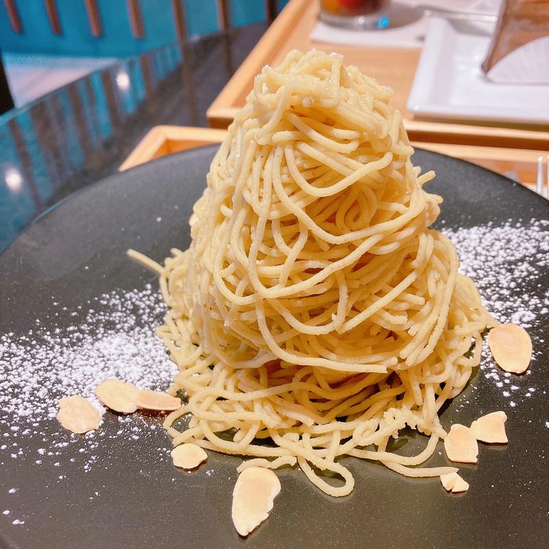 生搾りモンブラン(神乃珈琲 新宿東口店)