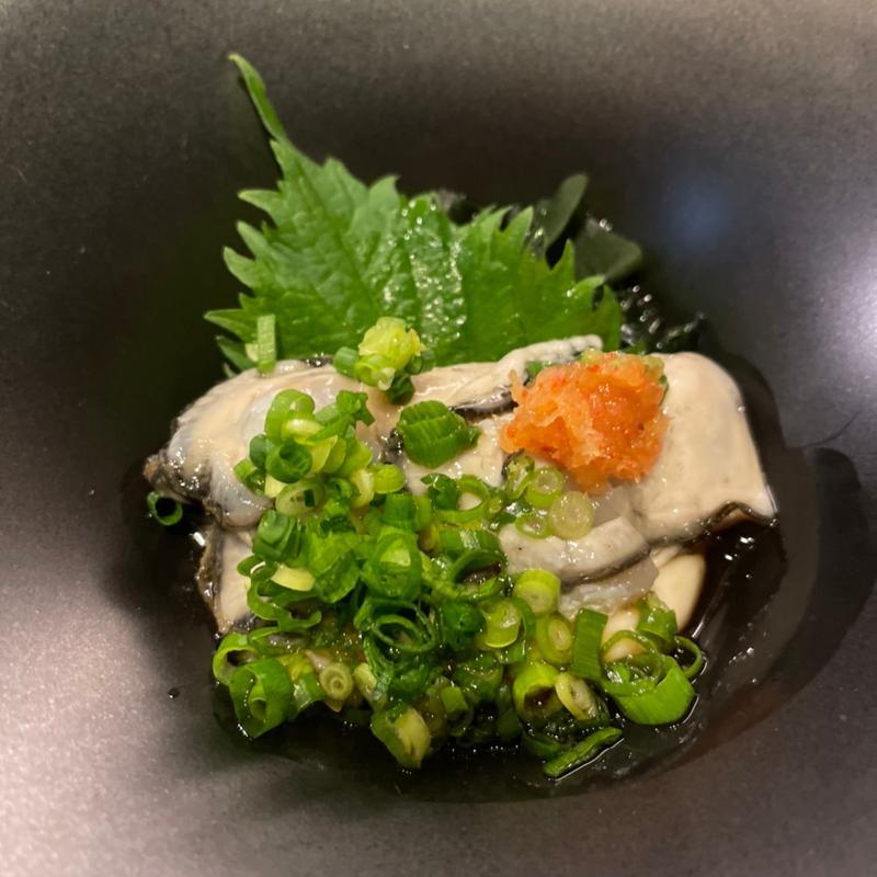 牡蠣ポン酢(銀座 いっぱし)