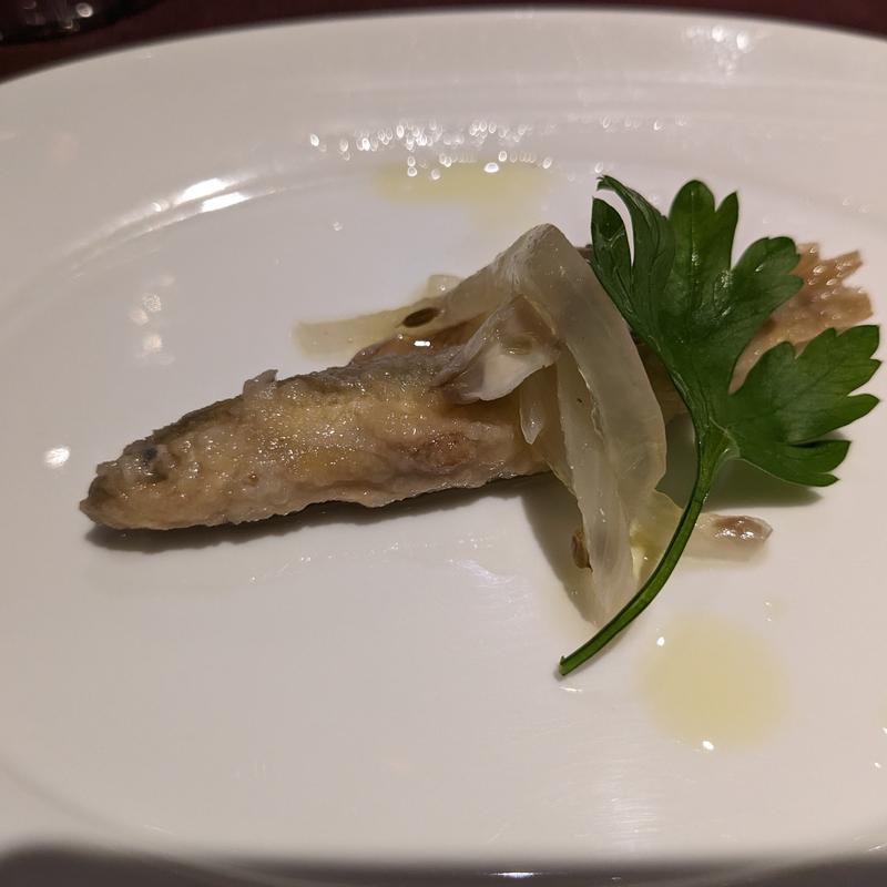 琵琶湖モロコのカルピオーネ(オステリア・アウストロ （Osteria Austro）)