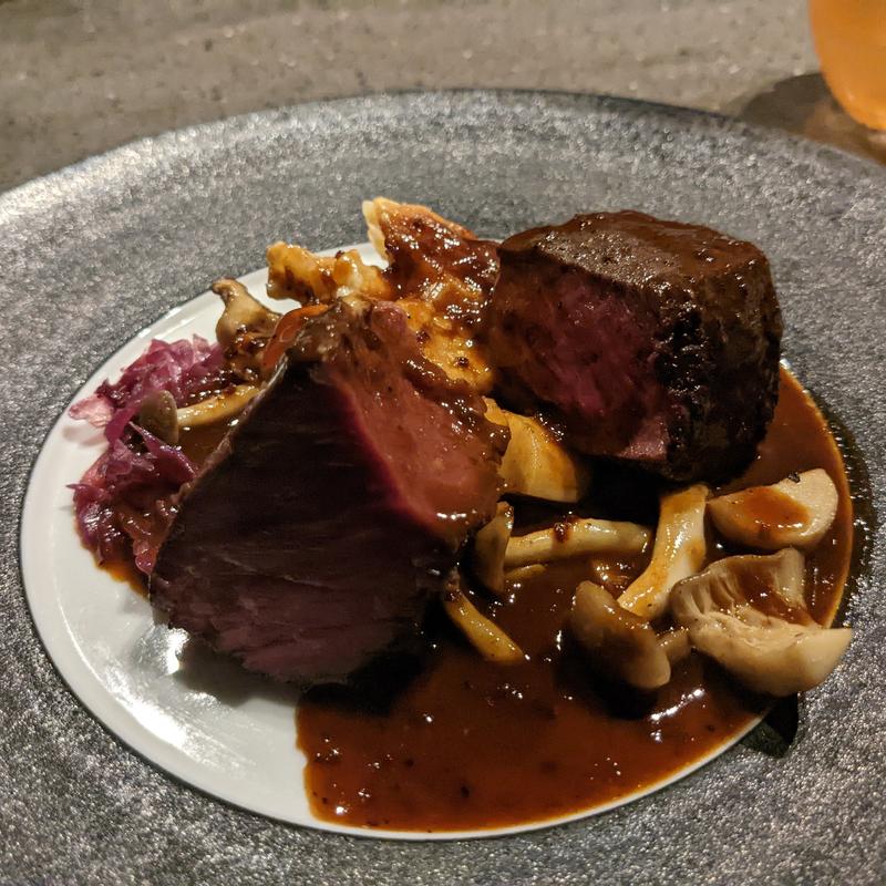 蝦夷鹿ロースト(ete)