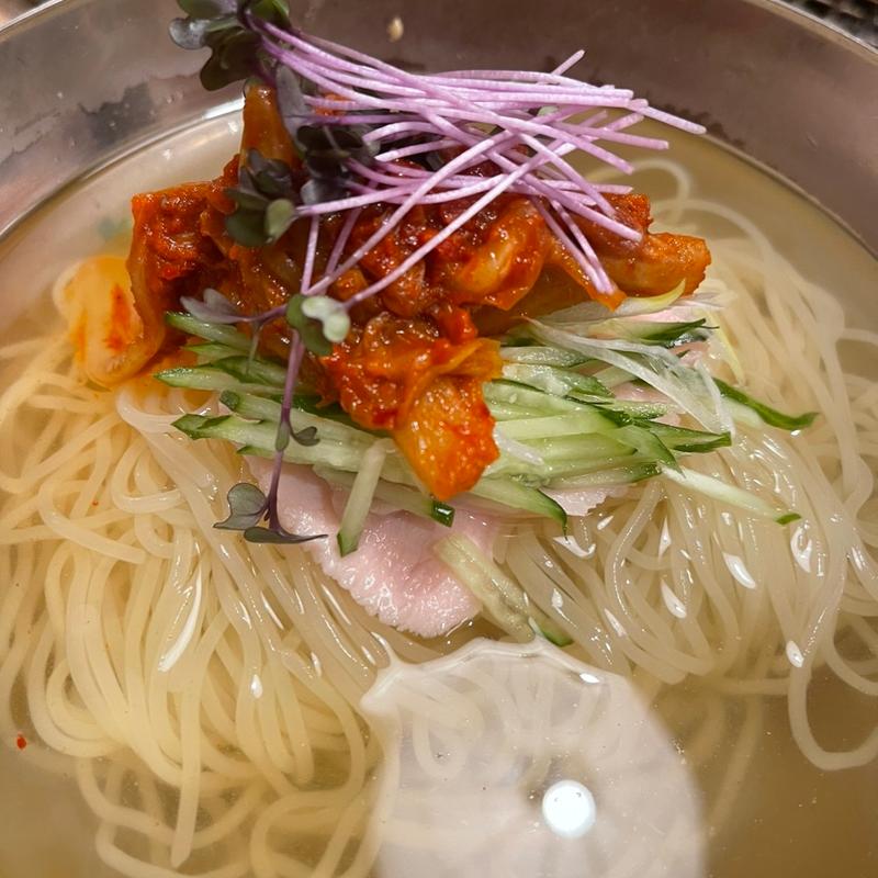 冷麺(焼肉ホルモン ゆうじ 三木店)