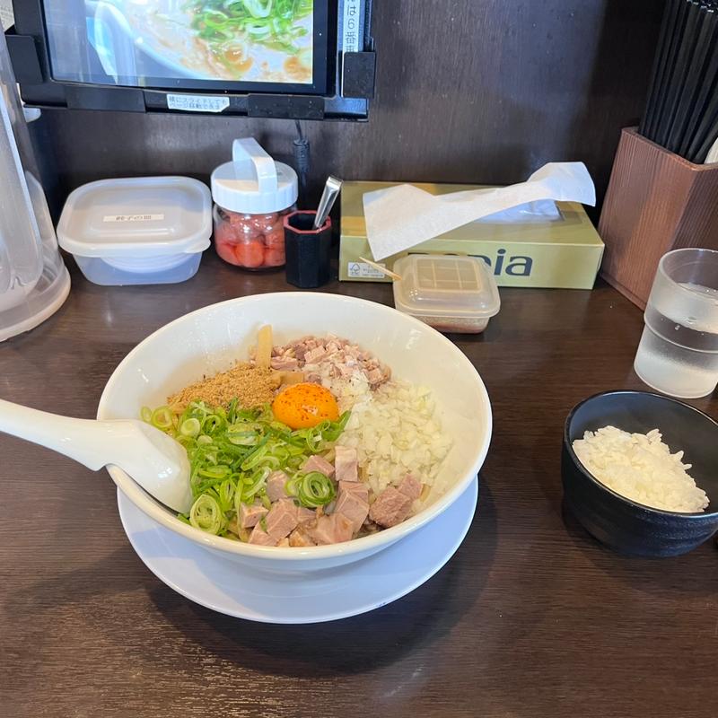 まぜそば(来来亭 枚方藤阪店 （らいらいてい）)