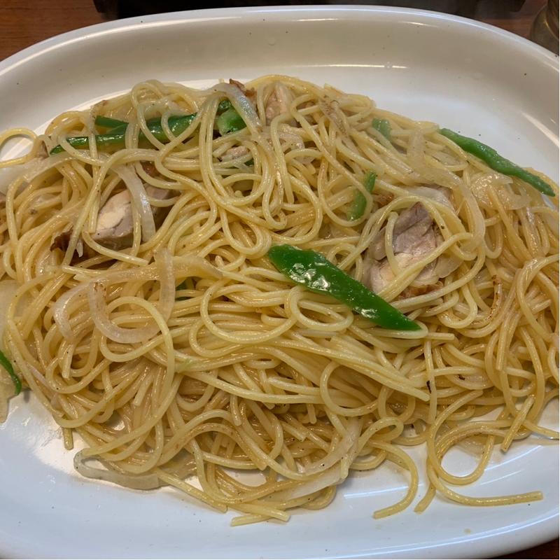 とり塩炒めパスタ　大盛(がっつり！スパゲッティばすたや御徒町店)