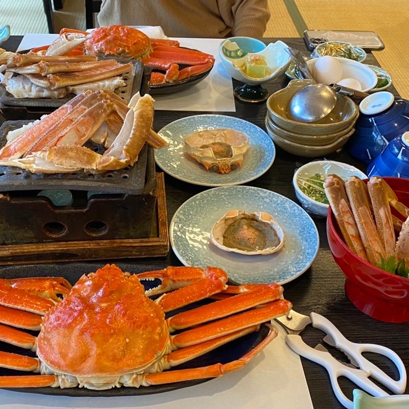 蟹フルコース(夕日浪漫　一望館 )