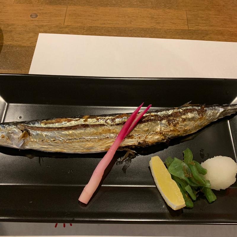 さんまの塩焼き(SUSHIBARでいご)
