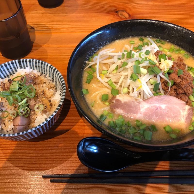 濃厚みそらーめん(志奈そば田なかいすみ店)