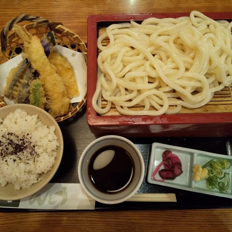 天せいろセット(銀座 木屋 ビーンズ赤羽店)