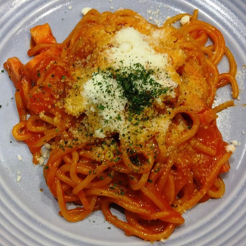 昔ながらのナポリタン(CAFE&ARTS けやきのもり)