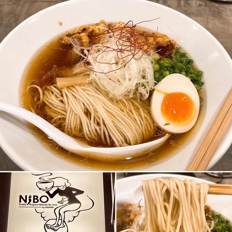 和なMerry X'mas〜鶏天ぷらをのせて〜(だし廊 -NIBO-)