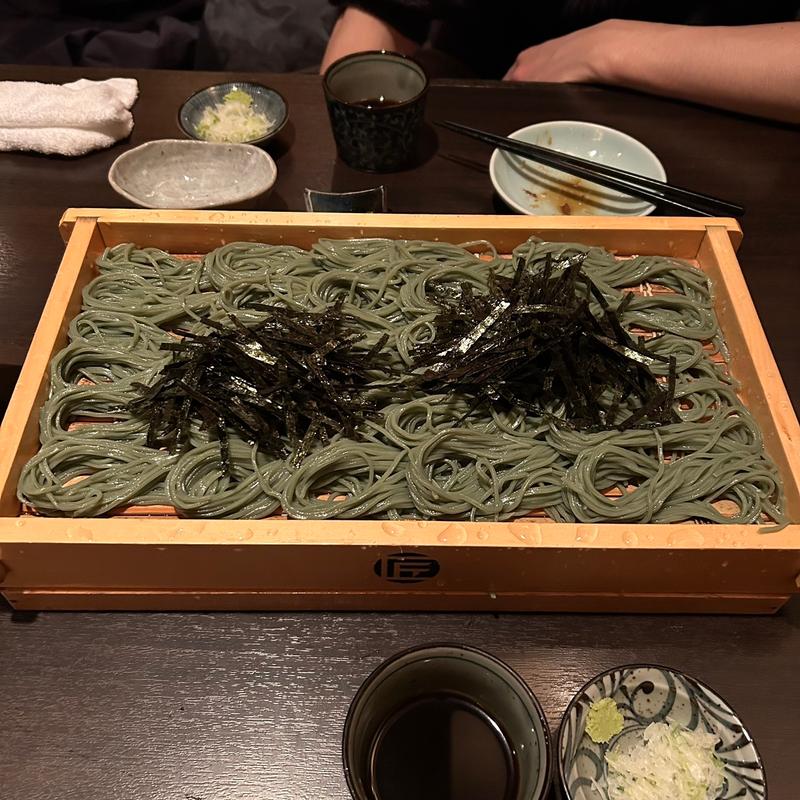 へぎそば(東京へぎそば匠 四谷三丁目店)