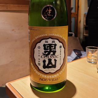 青森「陸奥男山 クラシックヌーボー生」(居酒屋　純ちゃん )